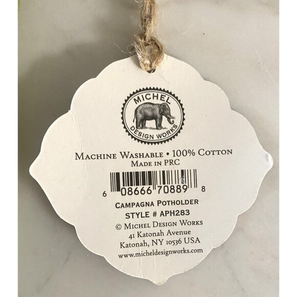 Michel Design Works Matching French Lavender Kitchen Towel & Pot Holder - Picture 8 of 13